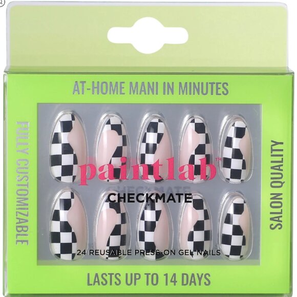 Paint Lab Beauty Other - NWT Checkmate Press-on Nails